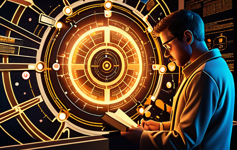 **Self-Discovery & Roadmap:** A determined individual, seen in deep thought, surrounded by glowing abstract icons representing their existing skills (like a network diagram, a gear for problem-solving, a magnifying glass for analysis, a book for continuous learning). In front of them, a winding, illuminated roadmap extends into the digital horizon, symbolizing their journey into information security. The scene should convey introspection, self-awareness, and a clear path forward. Cybersecurity theme, digital art, thoughtful expression, warm glow.
