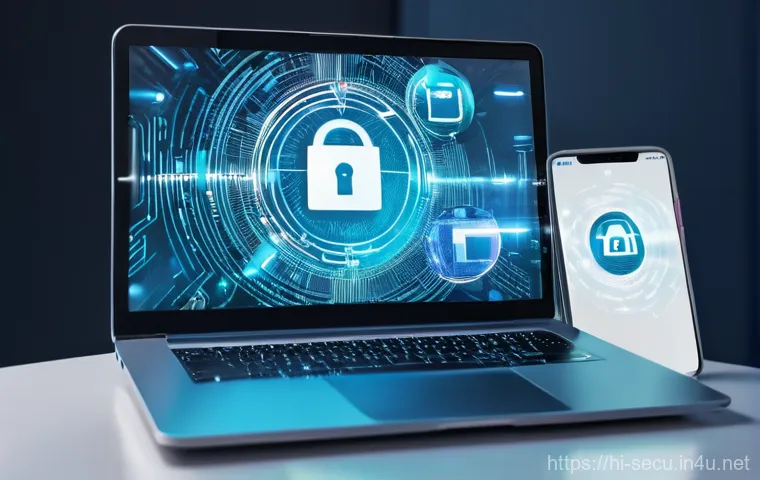 정보보안 실무와 클라우드 보안 솔루션 활용 - **Prompt:** A young adult, in their late teens or early twenties, is seated at a contemporary desk, ...